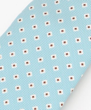J.PRESS MEN 【VINTAGE JACQUARD COLLECTION】小紋柄 ネクタイ サックスブルー系8
