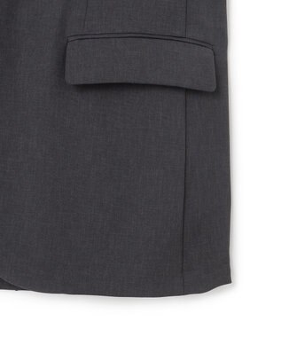 UNFILO MENS 【OCEANS 雑誌・web・YouTube 掲載】WOOL TOUCH 機能美ジャケット【東レ開発のウール見え高機能素材】 チャコール