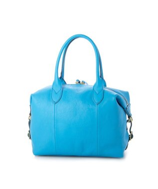 UNBILLION perche 姫路エアリーレザー2wayボストンバッグS ブルー