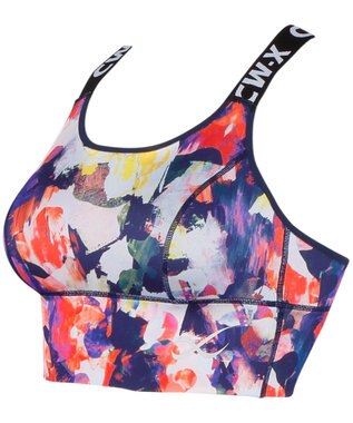 CW-X 【WOMEN】 スポーツゆれケアブラ 【スポーツ時のゆれからバストを守る】 吸汗速乾（本体） HTY021 /ワコール オレンジ