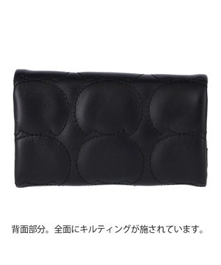 tsumori chisato CARRY ラインネコ キーケース ブラック