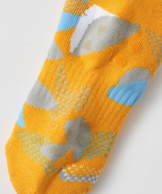 FILA GOLF／marie claire 【FILA GOLF】リゾート柄スニーカー丈ソックス イエロー