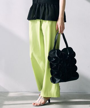 【カトリエムブーケ】Envelopper ワイドストレートラップパンツ