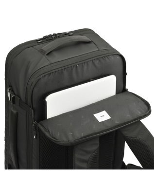 ACE BAGS & LUGGAGE 【雑誌掲載】 【真空圧縮】 ace. スペースオプト リュックサック B4サイズ 15.6インチPC 17902 エース ブラック