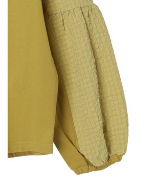 CRAFT STANDARD BOUTIQUE 袖切り替えデザインプルオーバー Yellow