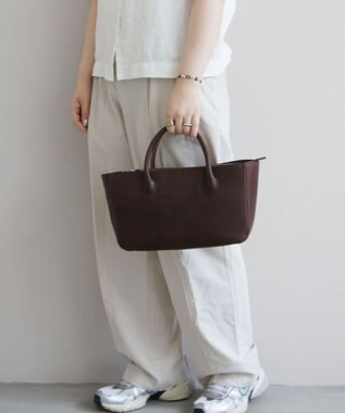 TIDEWAY Niks  ワイドトートバッグ ブラウン