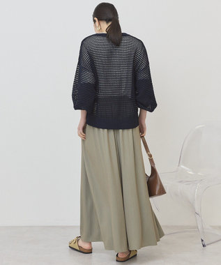 AMERICAN HOLIC 【選べる丈】ギャザースカーチョ【WEB限定カラー有り】 Khaki