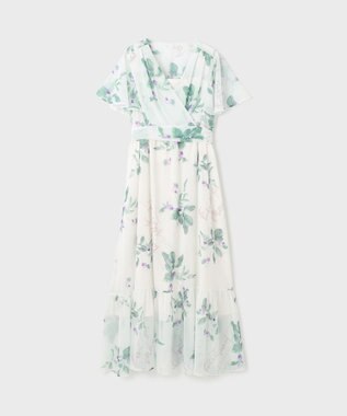 GRACE CONTINENTAL プリントセパレートワンピース キナリ