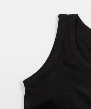 WEGO 【カップ付き】なちゅ盛れカップインタンクトップ ブラック