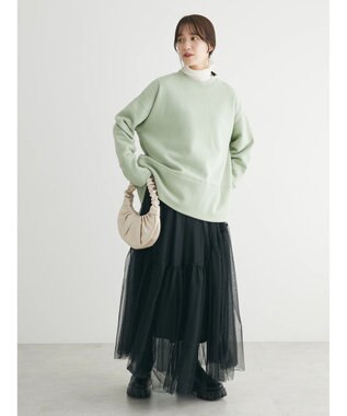 Green Parks Ｂｒｕｓｈｅｄ　センターシーム裏起毛プルオーバー Mint