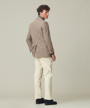 J.PRESS MEN 【Handyeing】コーデュロイ パンツ アイボリー系