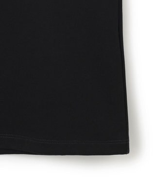 ICB 【日本製・接触冷感・UVケア・洗える】ペイズリーレノクロス TEE ブラック系