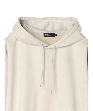CRAFT STANDARD BOUTIQUE フェイクスエードプルパーカー Ivory