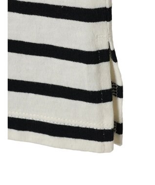 earth music&ecology ボクシーノースリーブチュニック Border