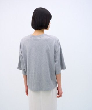 ATON 【26FW】SUVIN 60/2 | ワイドスリーブＴシャツ TOP GRAY