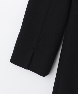 自由区 【セット可】ウールジャージー ワンピース ネイビー系