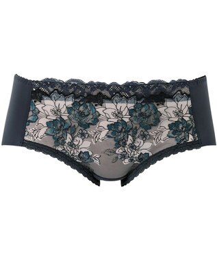 Wing ショーツ KB2721とペア 【後ろ姿きれいブラ】 はきこみ丈あさめ KF2421 ウイング／ワコール グレイッシュブルー