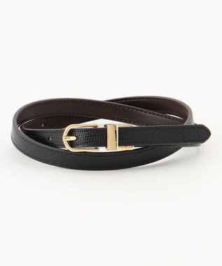 ANY リバーシブルメタルベルト ブラウン×ブラック