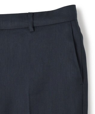 JOSEPH グロウリネンストレッチ　テーパードトラウザーズ Navy