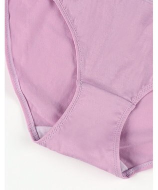 tsumori chisato SLEEP ツモリチサト ショーツ 綿混ベア天竺素材(身生地) はきこみ丈あさめ レディース UPX400/ワコール パープル