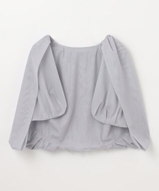 GRACE CONTINENTAL チュールボレロ グレー