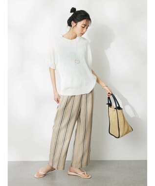 CRAFT STANDARD BOUTIQUE 【洗える】チューリップスリーブプルオーバー Off White