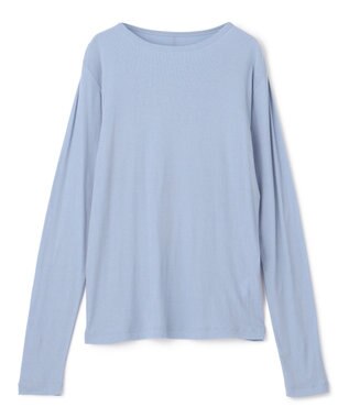 UNFILO シアーテレコＴシャツ ブルー