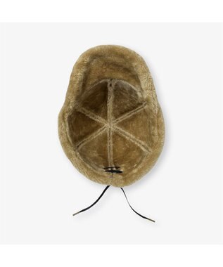 林八百吉商店 un chapeau  ムートンキャップ ブラウン