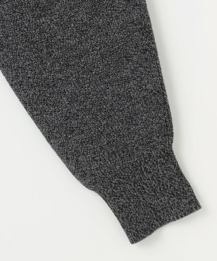 組曲 L 【WEB限定】襟付き片畔ニットプルオーバー グレー系