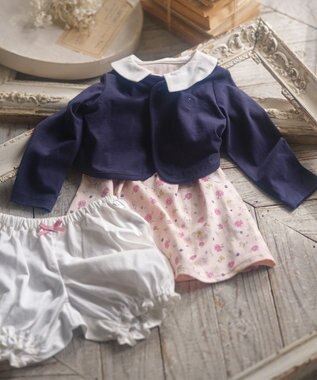 【新品未使用】組曲KIDS＊デイジーセットアップ 90cm 花柄長袖 子供 春夏 新品未使用】組曲KIDS＊デイジーセットアップ 90cm 花柄長袖