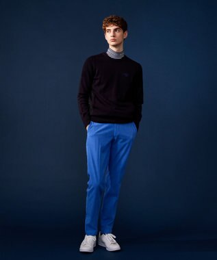 23区GOLF 【MEN】コーデュロイ カラー パンツ サックスブルー系