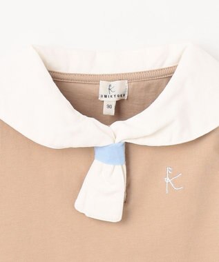 組曲 KIDS 【90-100㎝】セーラータイ Tシャツ ラテ系