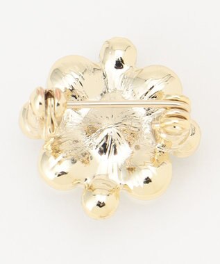 ANY 【2セット】【親子で使える】パールビジューブローチ ゴールド