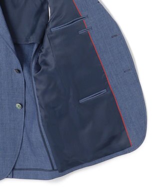 J.PRESS MEN 【WEB・一部店舗限定】サフィランリネン ジャケット ブルー系