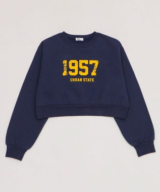 WEGO 【暖かい/裏起毛】裏起毛グラフィックスウェット 柄4