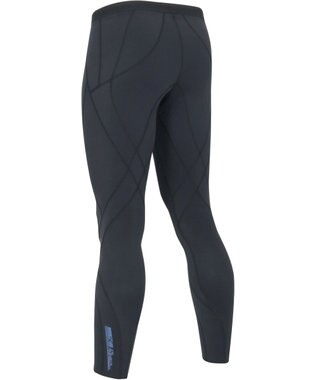 CW-X 【MEN】 CW-X スポーツタイツ 下半身フルサポート 運動時の筋肉の疲労軽減 マラソン 球技 スキー スノーボード ナイトラン ロング 足首丈 メンズ HZO709 /ワコール ブラック