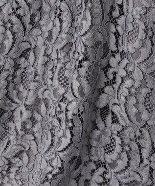 GRACE CONTINENTAL コードリバーレースドレス グレー