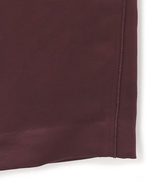 BEIGE， CASSITER / リネンブレンド サテンスカート Bordeaux