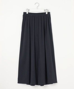 23区 【Indian Factory】ツイストスムースジャージー ワイドパンツ ネイビー系