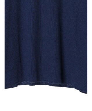 earth music&ecology ＴＲウールブレンドタートルネックプルオーバー Deep Blue