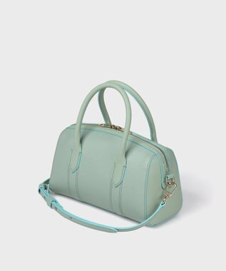 Paul Smith カラーミックスボストンバッグ ライトグリーン