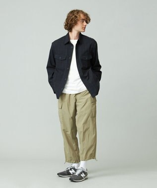 J.PRESS YORK STREET 【UNISEX】チェックCPOジャケット ネイビー系3