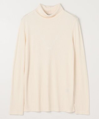 ANY 【洗濯機可】ソフトタッチリブタートルネック オフ