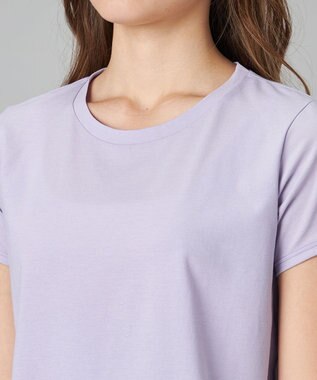 Chacott Chacott BALANCE EasyCare+Ｔシャツ モーブ