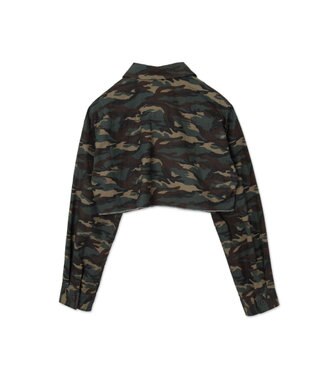 WEGO ミリタリーショートシャツ 柄1