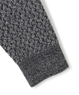 JOSEPH HOMME 【イージーケア】 ヴィスコースリンクス　ジップアップニットパーカー ライトグレー系