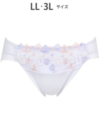 Wing ショーツ KB2060とペア 綿混素材（身生地部） やさしいはきごこち ナチュラルアップブラ はきこみ丈あさめ KF3360 ウイング／ワコール