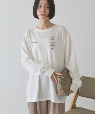 AMERICAN HOLIC BACK PHOTOプリントロンT Off White