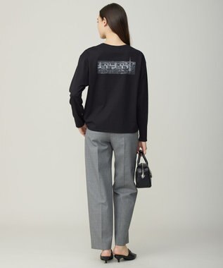 ICB L 【30th ANNIVERSARY】 TOKYOフォトプリント ロングスリーブTシャツ ブラック