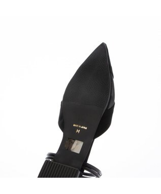 MODE ET JACOMO <carino>【２WAY】バックベルトサンダルパンプス ブラック